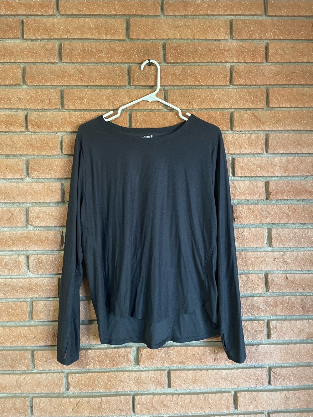Classic Black Long-Sleeve Women's Top
